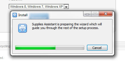 Xerox Supplies Assistant screenshot